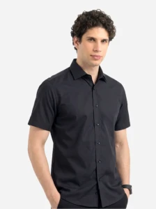 KOSZULA YELLOW BOW 50 S/S SLIM FIT