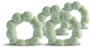 Pierścień na serwetkę PORTO 4-szt, miętowy zielony